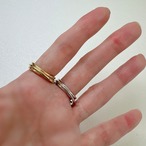 ノットデザインリング　デザインリング　プチプラ　bittersweet