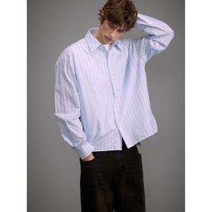 Stripe design shirt C3922