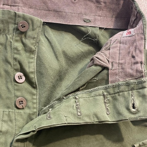 60-80s スウェーデン軍 実物 M-59 フィールドパンツ C48 w28 詳細写真8
