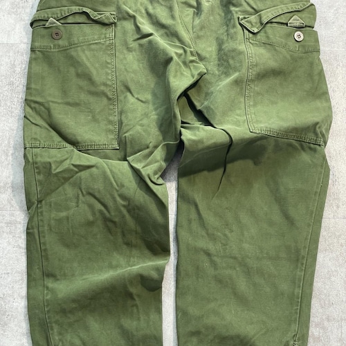 60-80s スウェーデン軍 実物 M-59 フィールドパンツ D96 w31 詳細写真11
