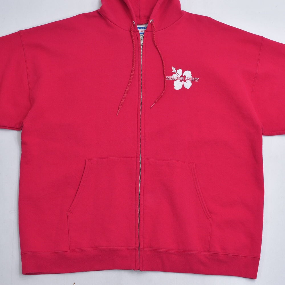 90s Hanes ヘインズ TRADER JOE'Sトレーダージョー ロゴプリント