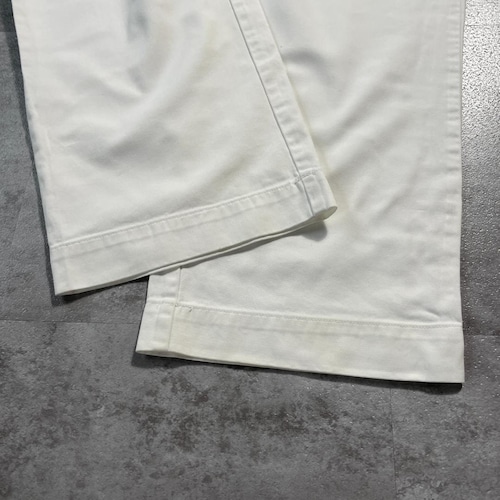 90-00s Ralph Lauren 40/30 ホワイトパンツ 詳細写真6