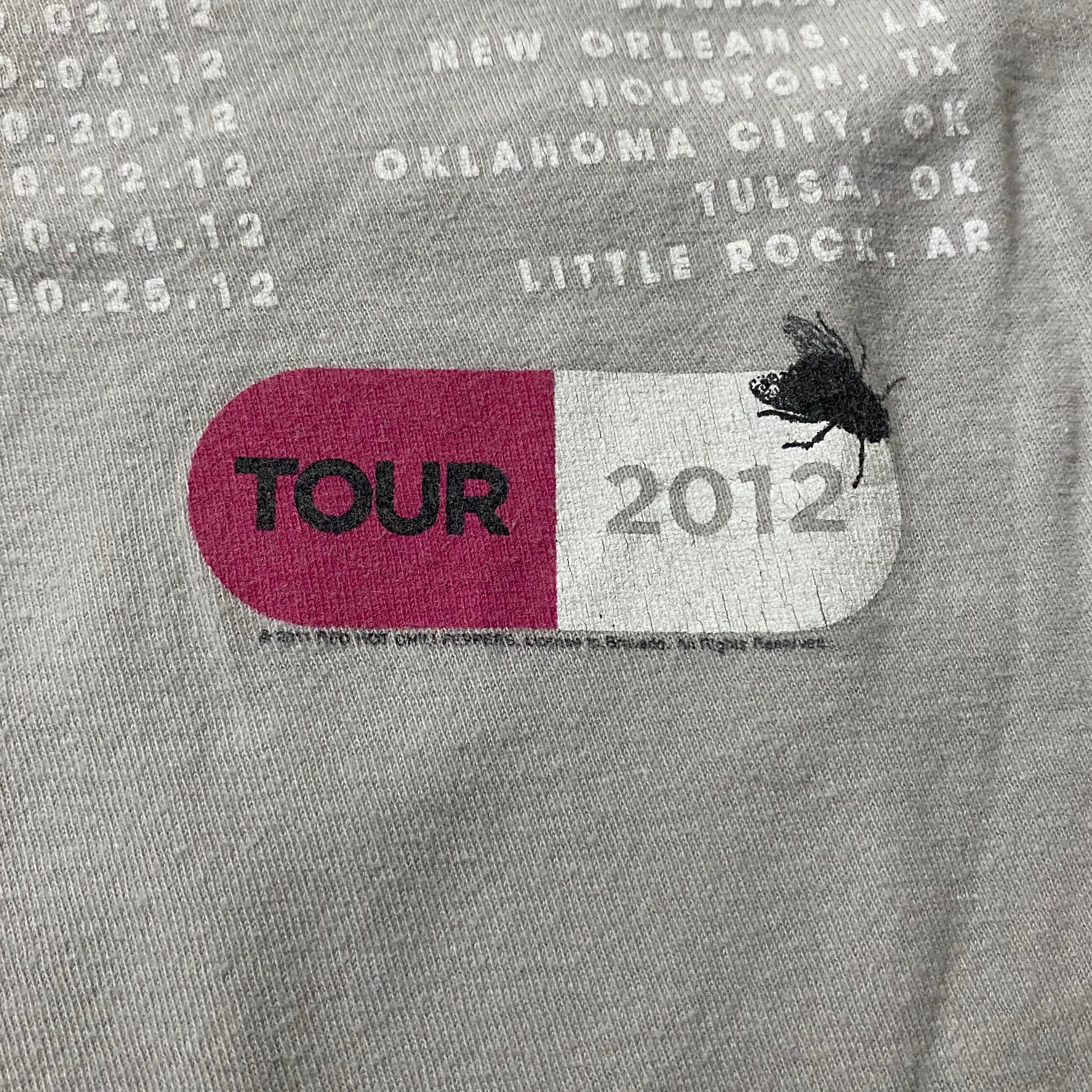 2011's RED HOT CHILI PEPPERS tour tee “I'm with you” | NOIR