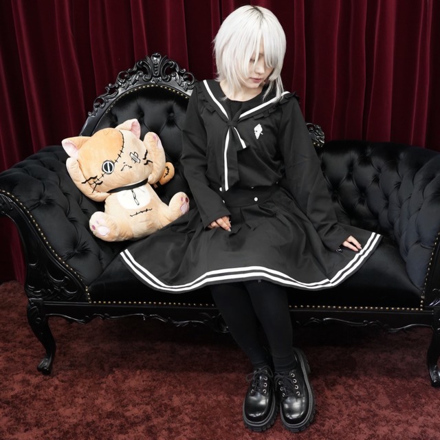 セーラー服風襟BRAIDコーデ