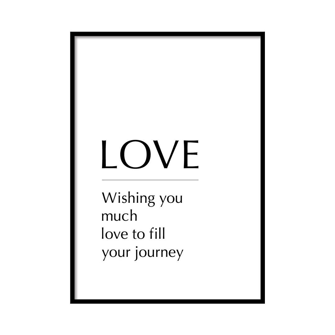 A0180 / 文字 / アートポスター【 A4 / A3 / A2 / A1 サイズ・フレーム 付きに変更可 】