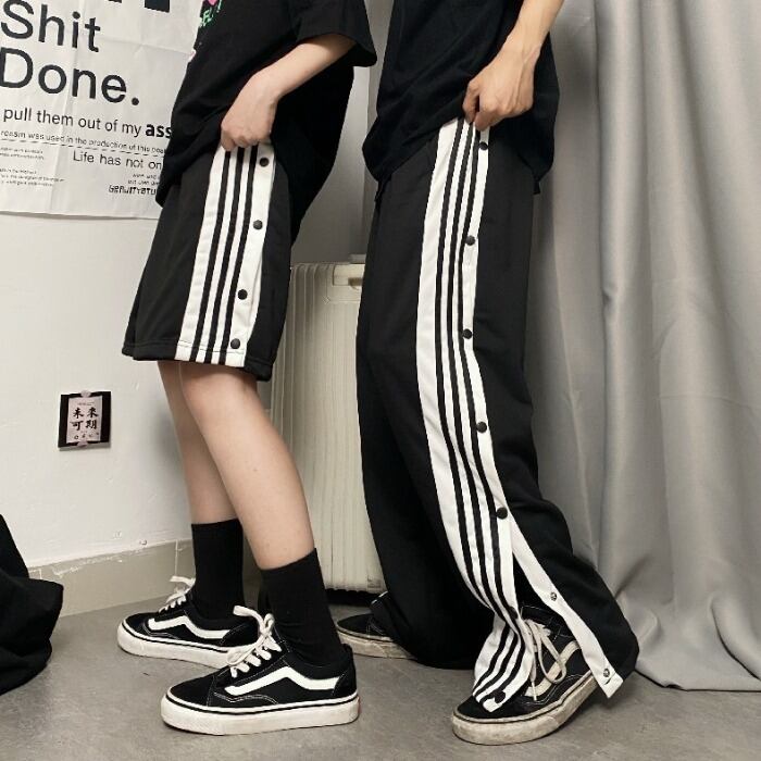 スタンダードストライプパンツ レディースカジュアルブレストルーズ レトロ ケッペル31534855124