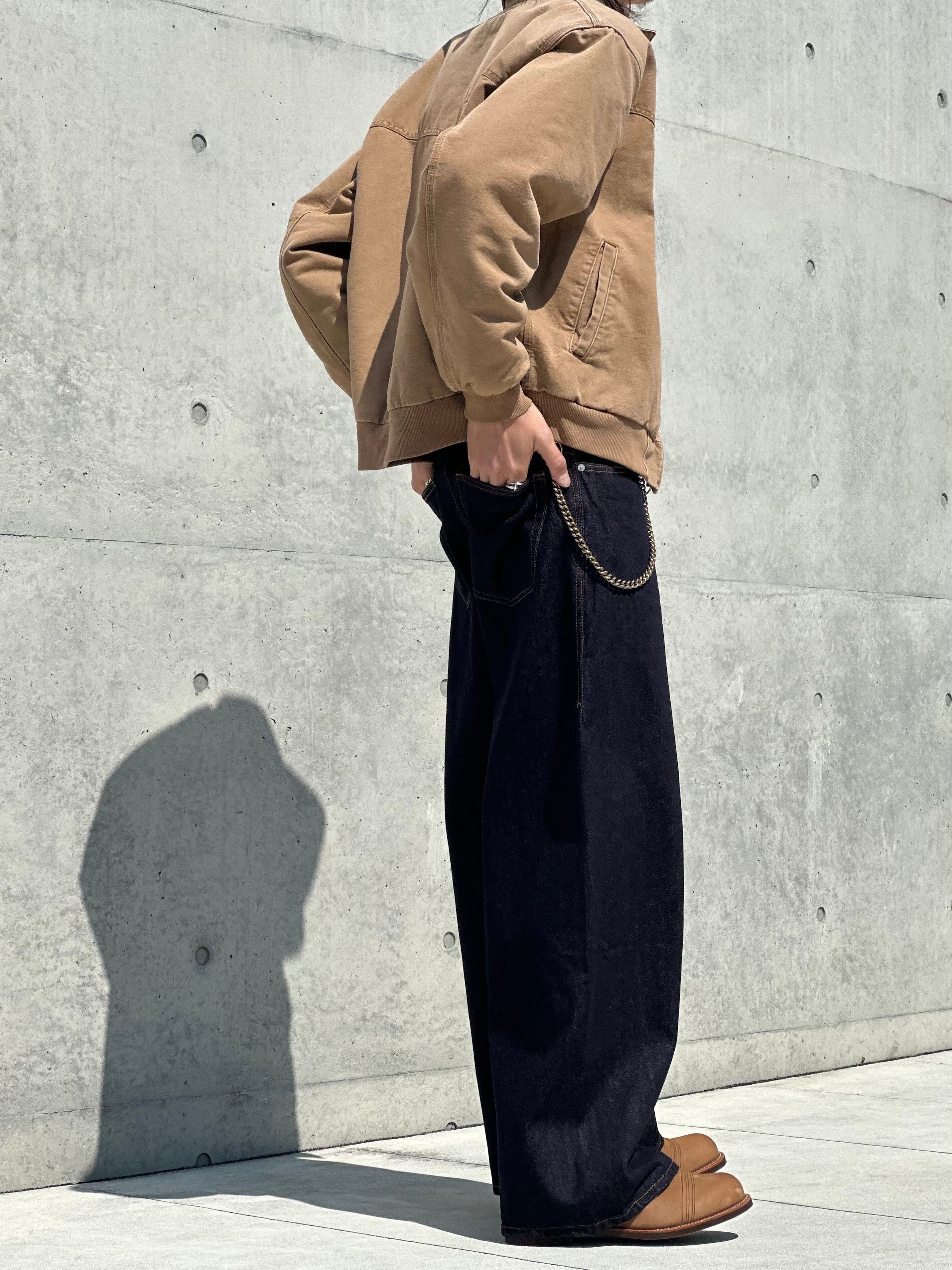 Classic Buckle Semi-Wide Denim | 【ボトムス専門店】MODE SPACE