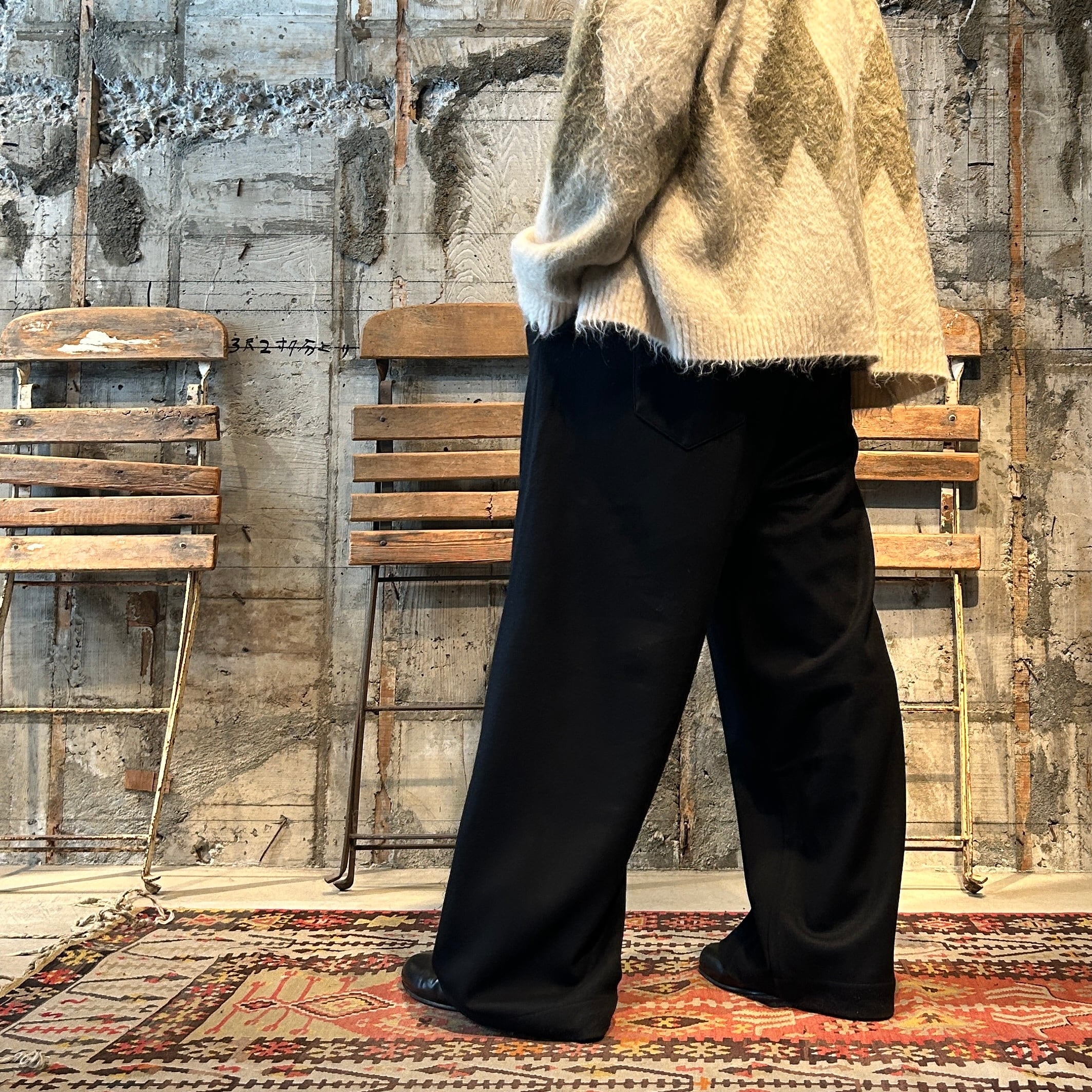 SUNSEA SUPER RELAX PANTS SUNSEA SUPER RELAX PANTS 定価32000円