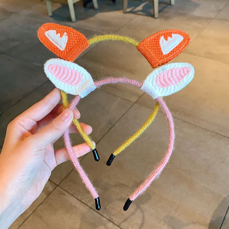 ヘアバンド レッドニットヘアピン 大人ガーリー スウィート キュート カジュアル ヘアアクセサリー ブラック・アイド・ピーズ40827724650