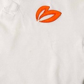 PEARLY GATES パーリーゲイツ デザイン 半袖 ポロシャツ 6/ホワイト×オレンジ メンズ ゴルフ