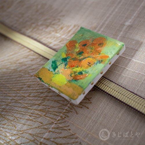 帯留　canvas　#26014E