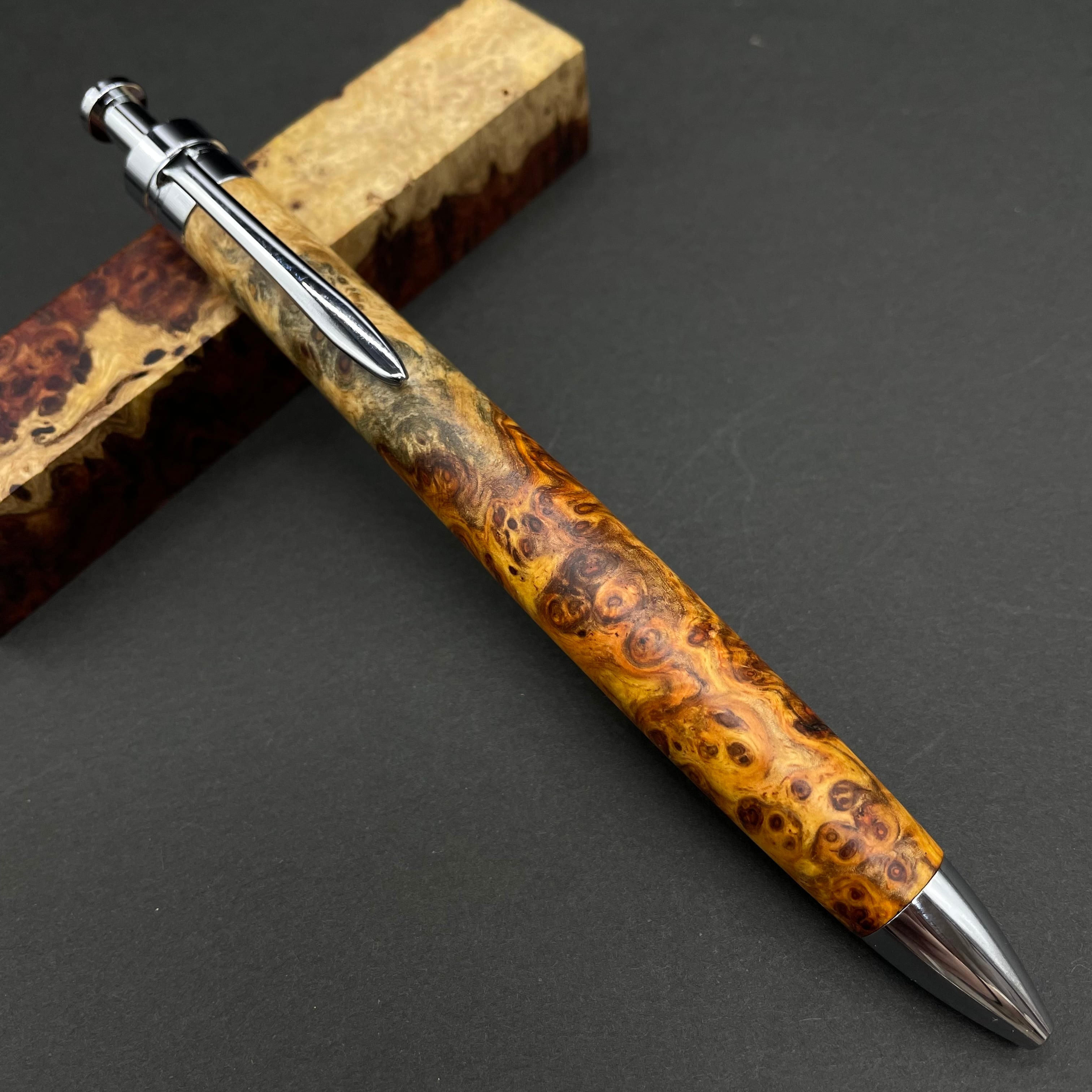 マーブルウッド】木軸ペン 三神シャープ1000 / 三神ボール1000 | 富士