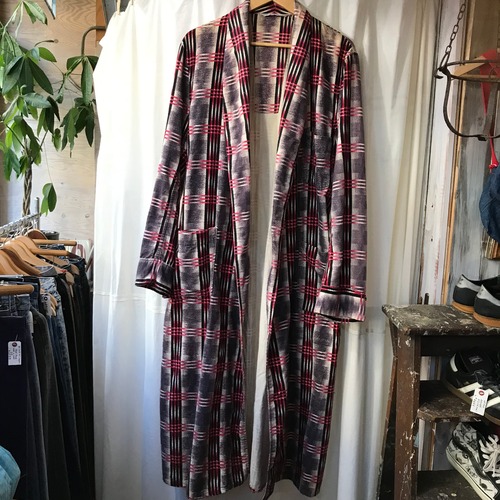 50's vintage PENNEY'S TOWNCRAFT ぺニーズ タウンクラフト プリントネルガウン　L~XL