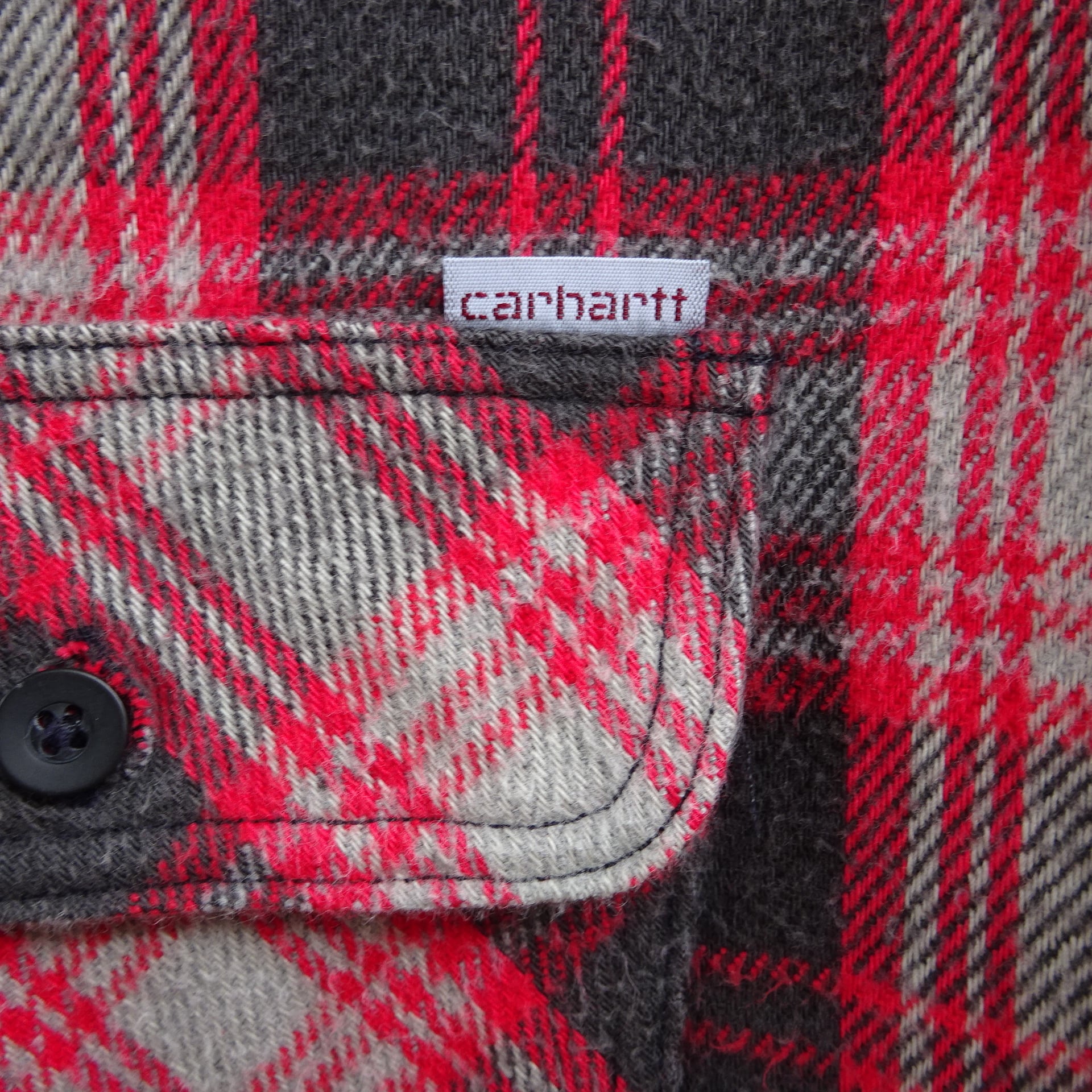 80s Carhartt カーハート M サイズ 相当 USA製 ネルシャツ 長袖 80s Carhartt カーハート M サイズ 相当 USA製 ネルシャツ 長袖