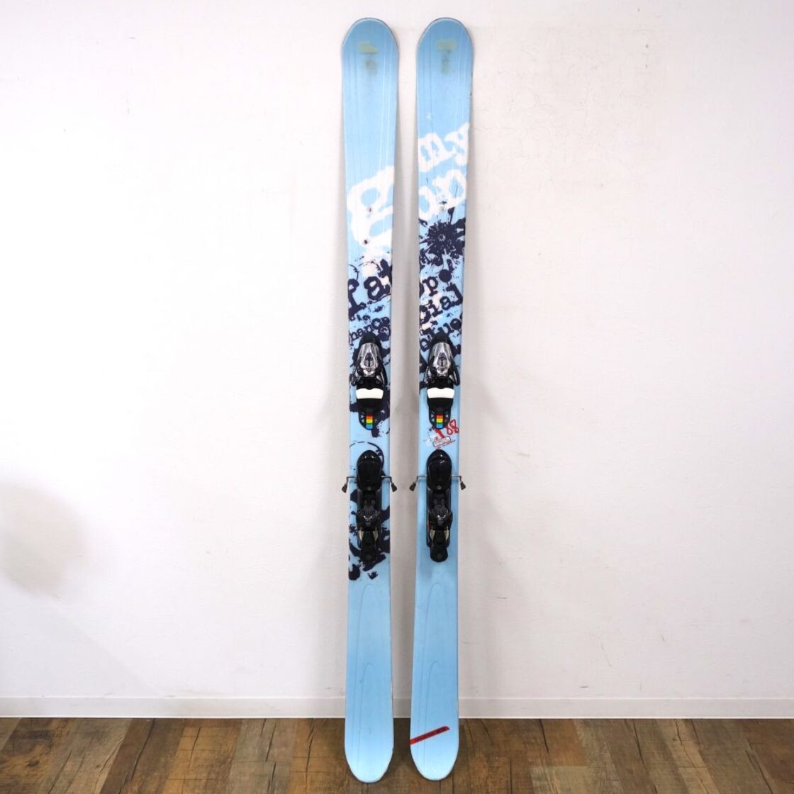 サロモン SALOMON Teneighty Gun 188cm センター100mm ビンディング 