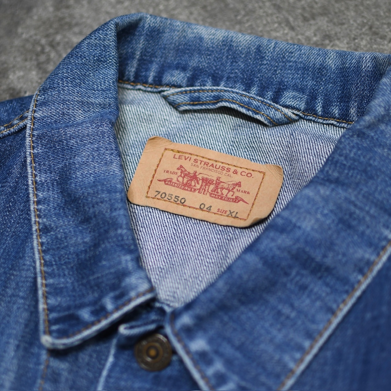 EURO LEVI’S 70550 denim tracker jacket