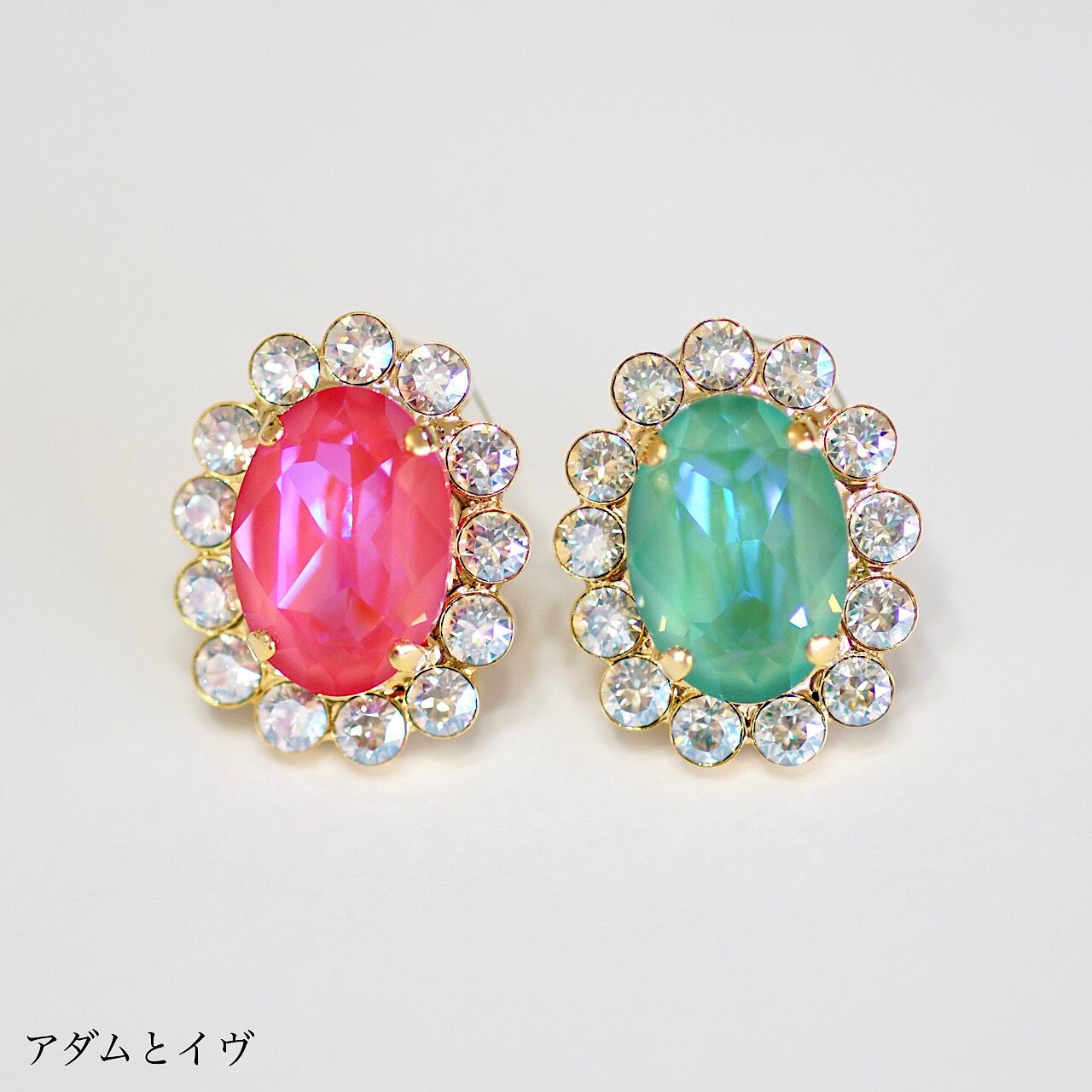 オータムキャンディ オーバルピアス | MAKI NUMOTO (マキ ヌモト