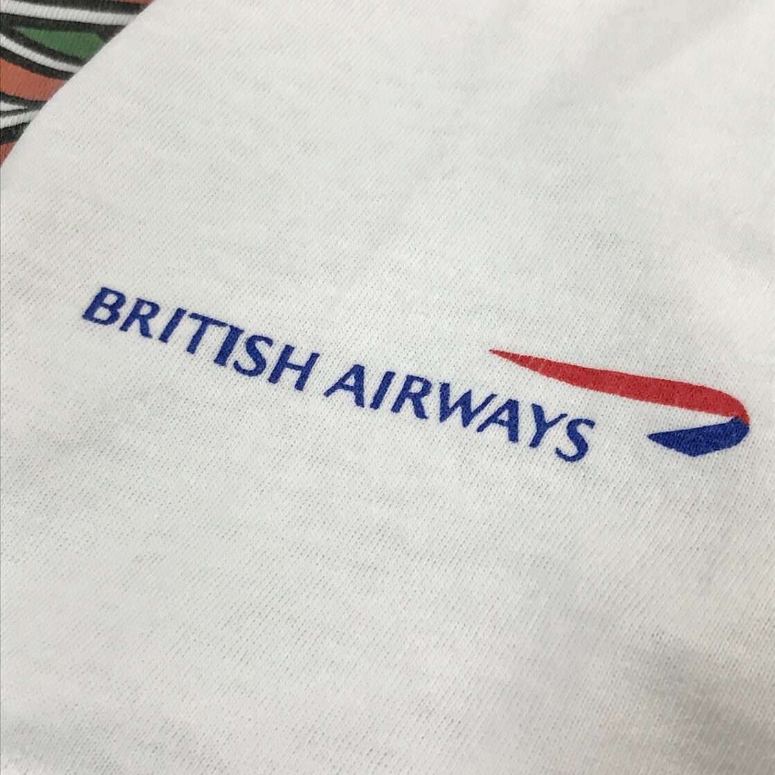 DELTA デルタ 90年代 USA製 BRITISH AIRWAYS 航空会社 アートプリント 
