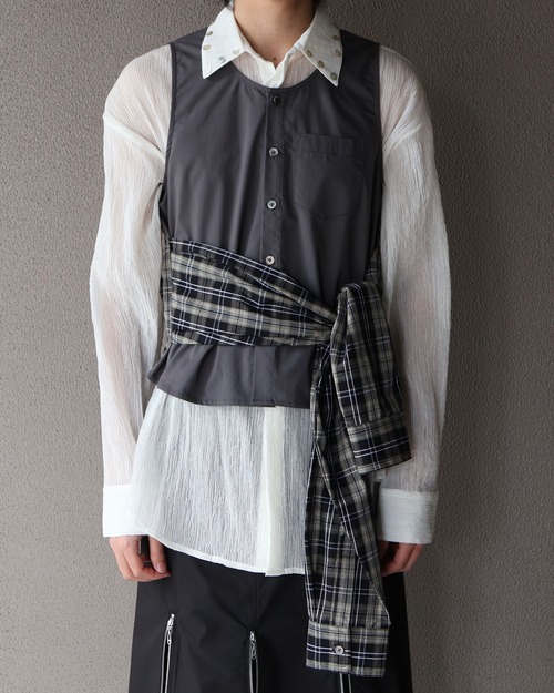 theworldisyouroyster 25ss/KNOT Vest