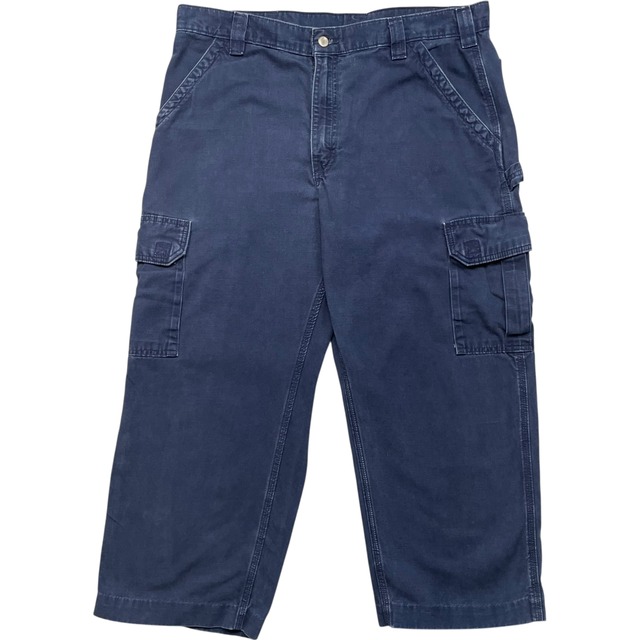 《実寸W39L25》Carhartt カーハート ワークパンツ ペインターパンツ カーゴパンツ ネイビー no.8842