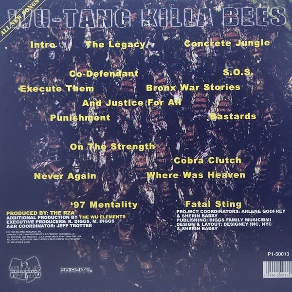 RZA Presents Wu-Tang Killa Bees / The Swarm (Volume 1) [P1-50013] - 画像2