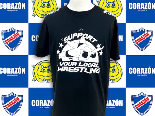 DEPORTES『SUPPORT YOUR LOCAL WRESTLING』vol.2 Tシャツ