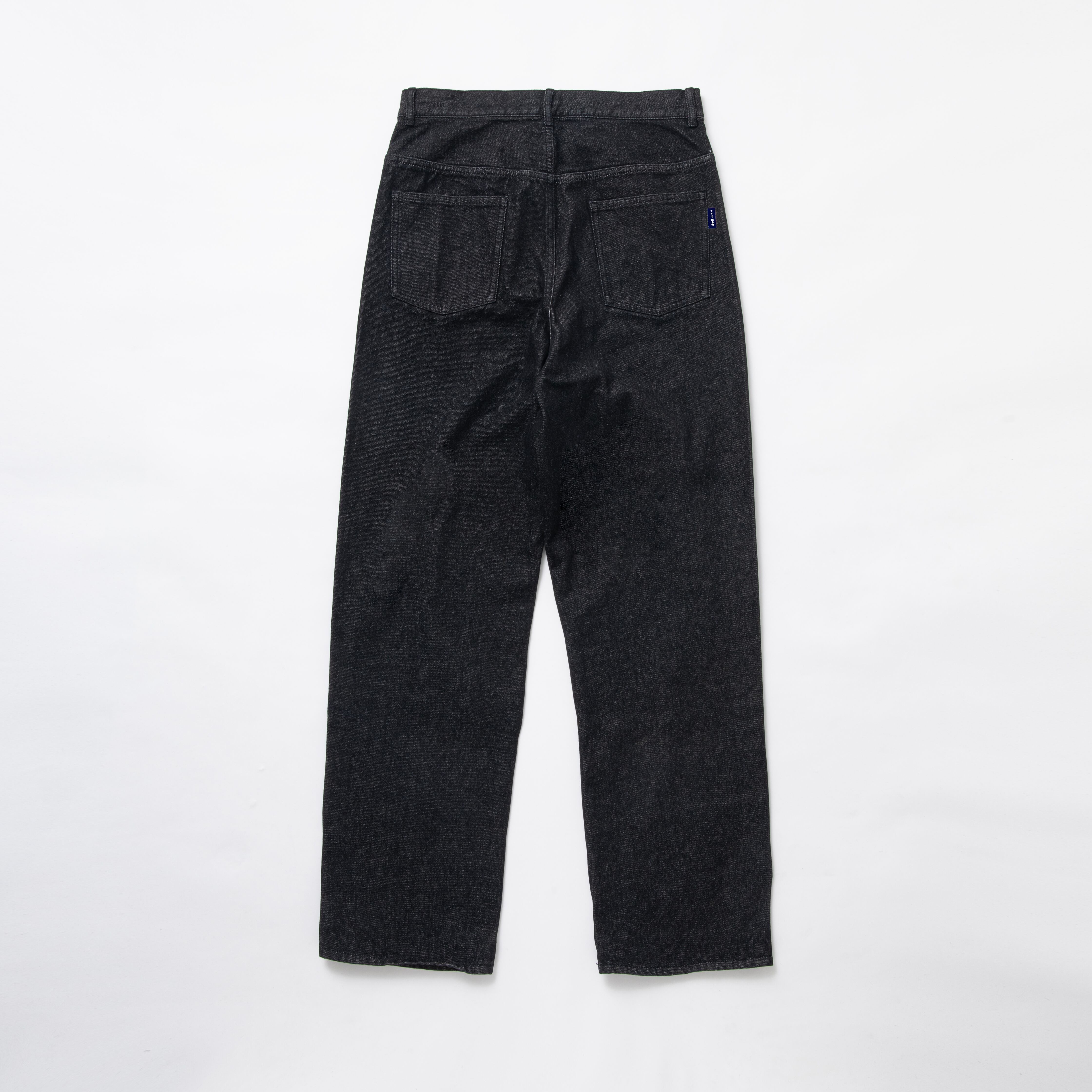 Denim straight pants (BLACK) | TTTMSW 