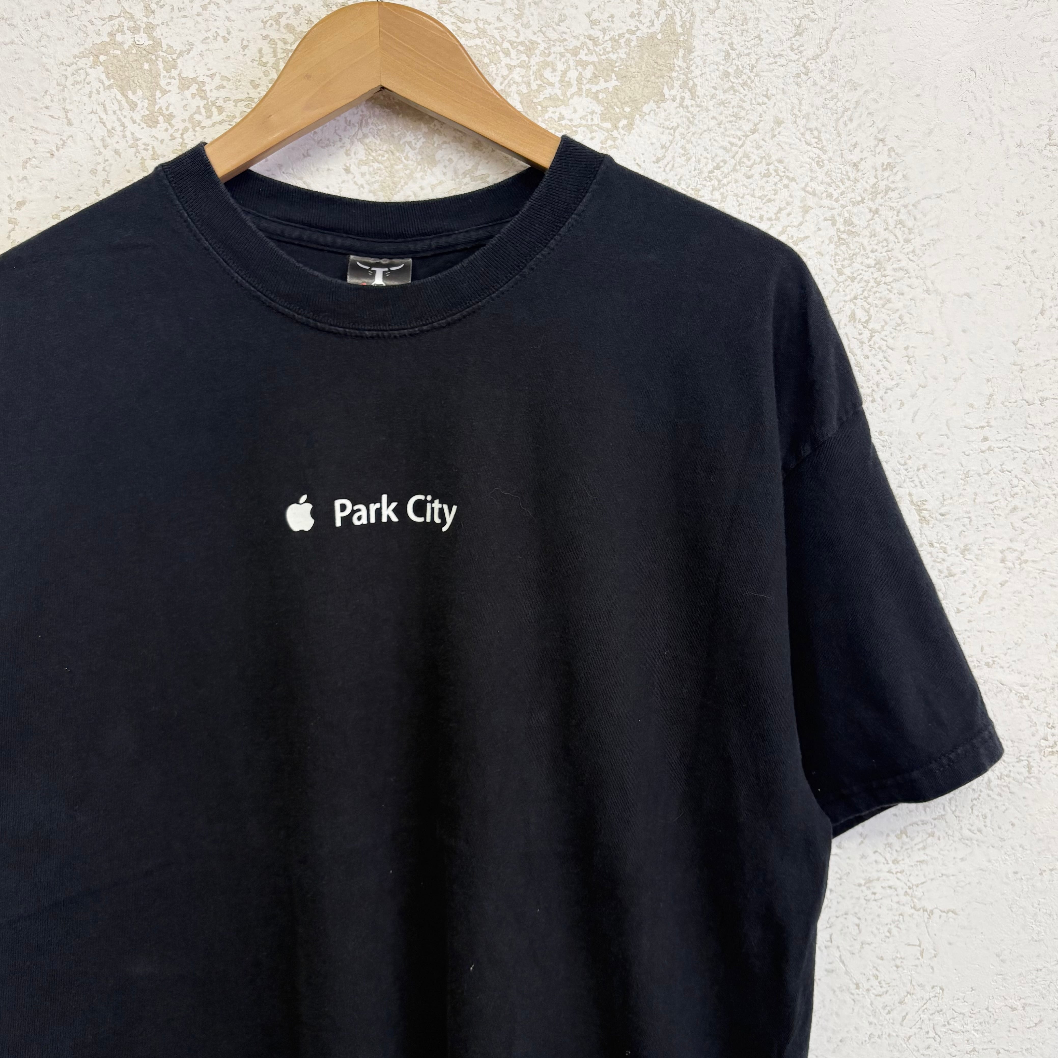 00's Apple logo tee size/XL アップル 企業T | ANY