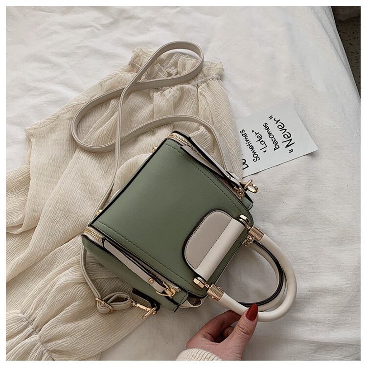 フレンチニッチバッグレディース2020ニューウェーブファッションヒットカラーポータブルクロスボディバッグネットレッドワイルドバケットバッグ Tiancai_Wing_Bag6025511