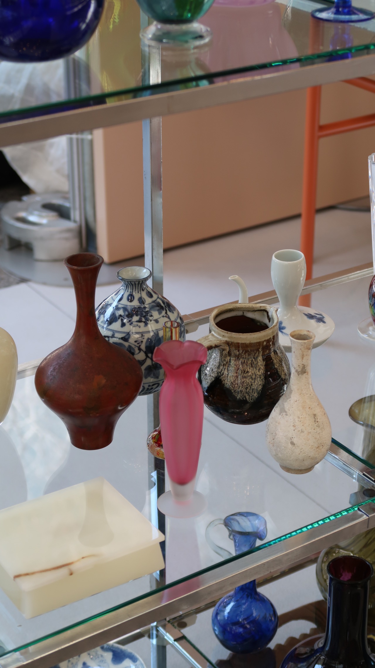 テラコッタの花瓶