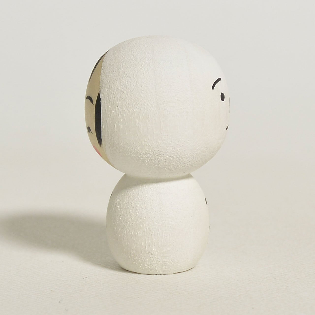 ゆきだるまこけしちゃん 約1寸 約3cm 鈴木明 工人（作並系）#2358