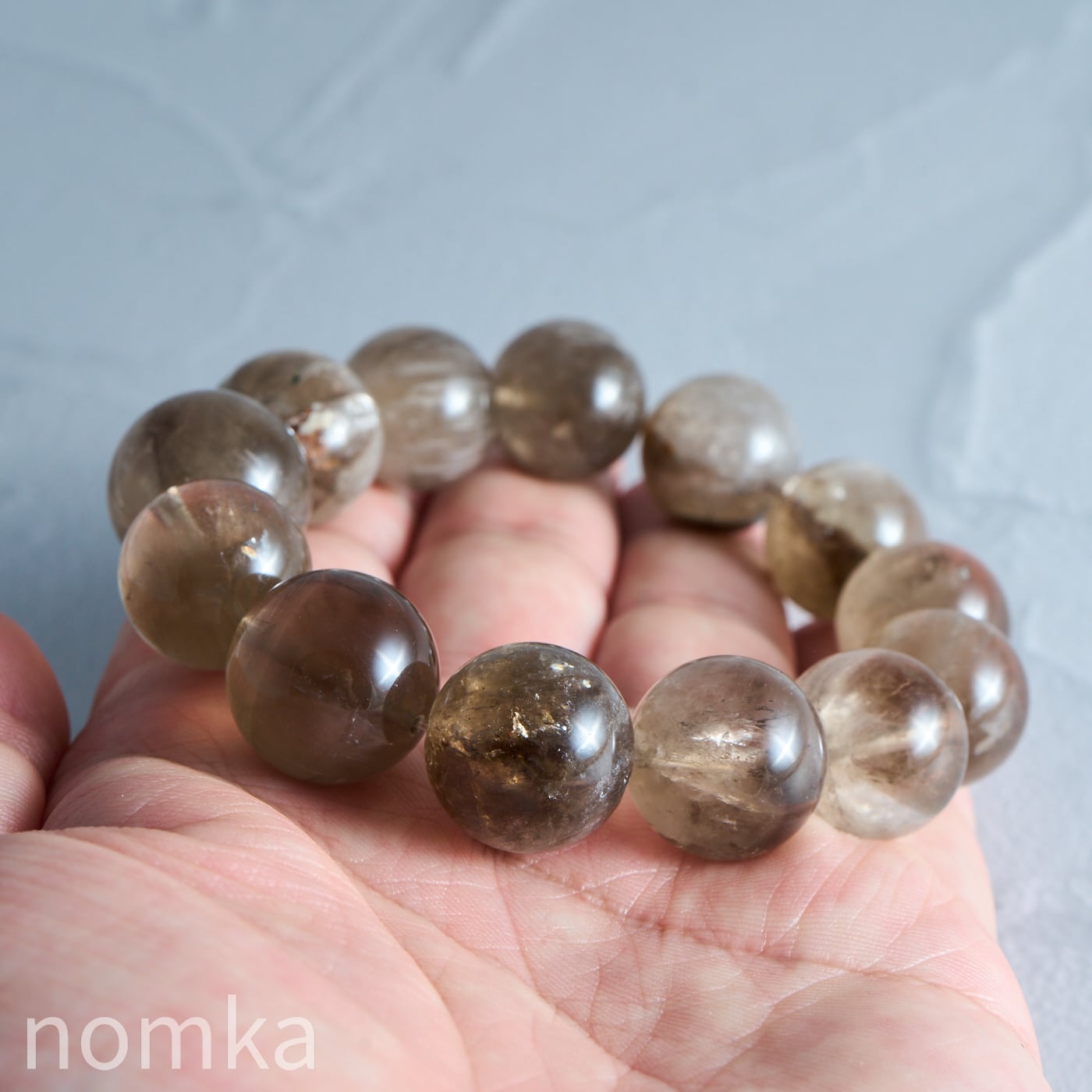 期間限定 9/30 23:59まで】スモーキーフェザーアイリスクォーツ (18mm