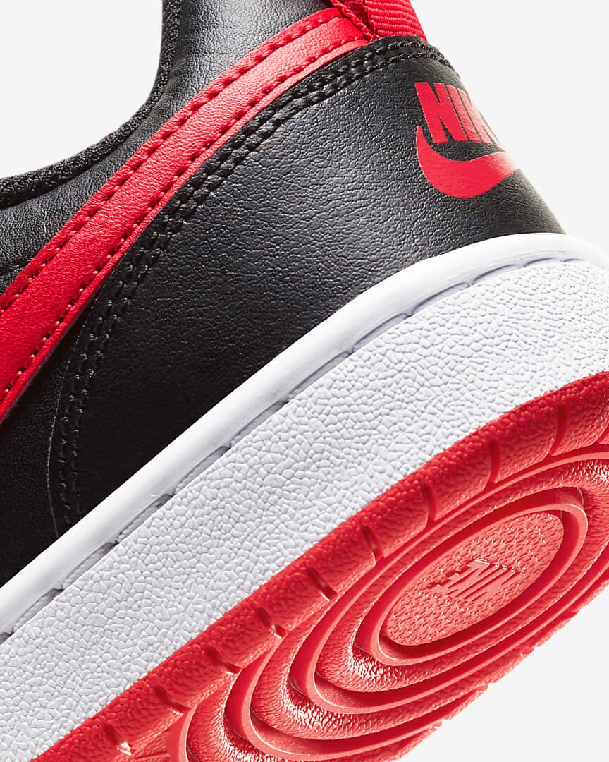 nike court borough low 2 rojo