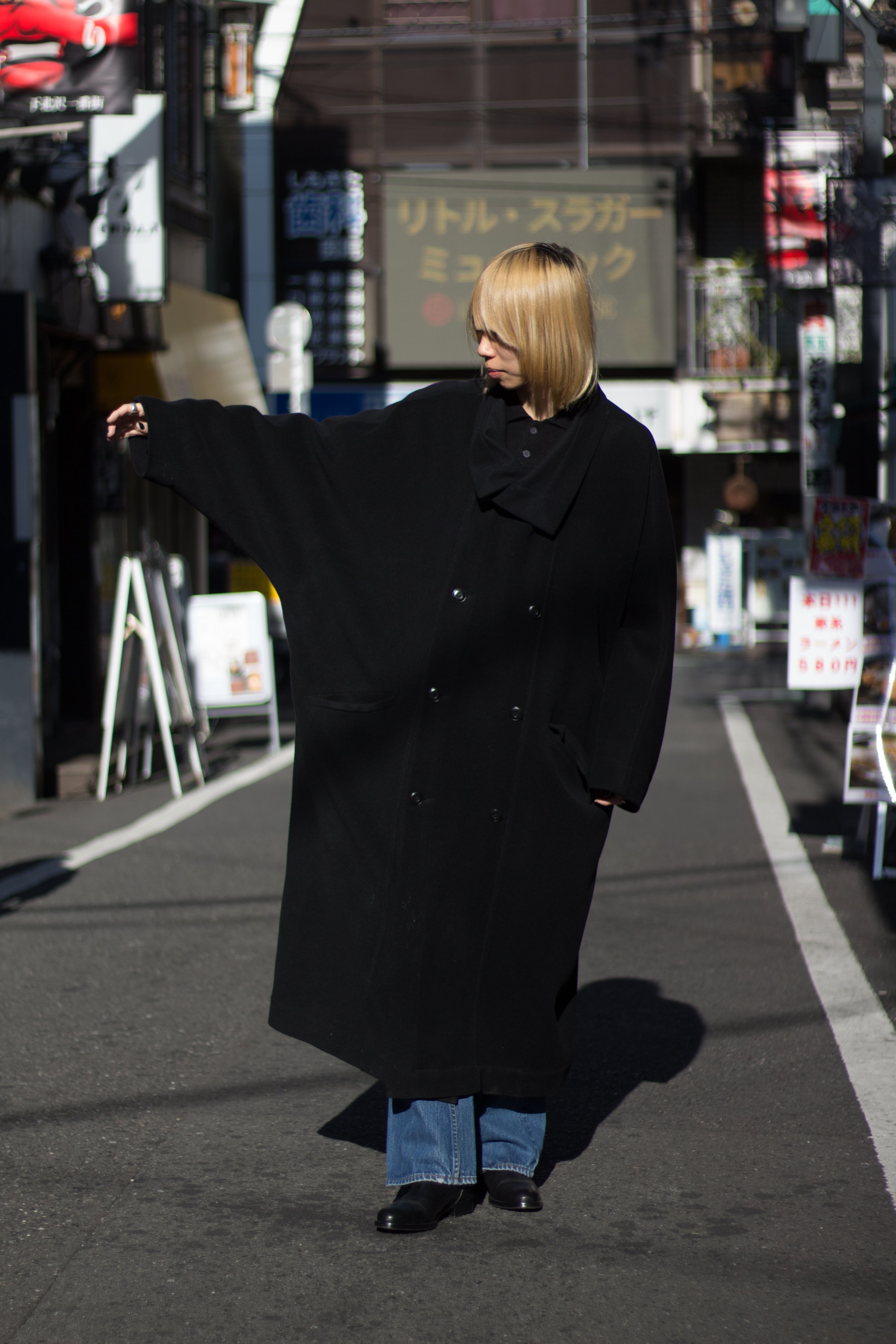 【OTSU TOKYO】Dolman Sleeve Coat OTSU TOKYO】Dolman Sleeve Coat