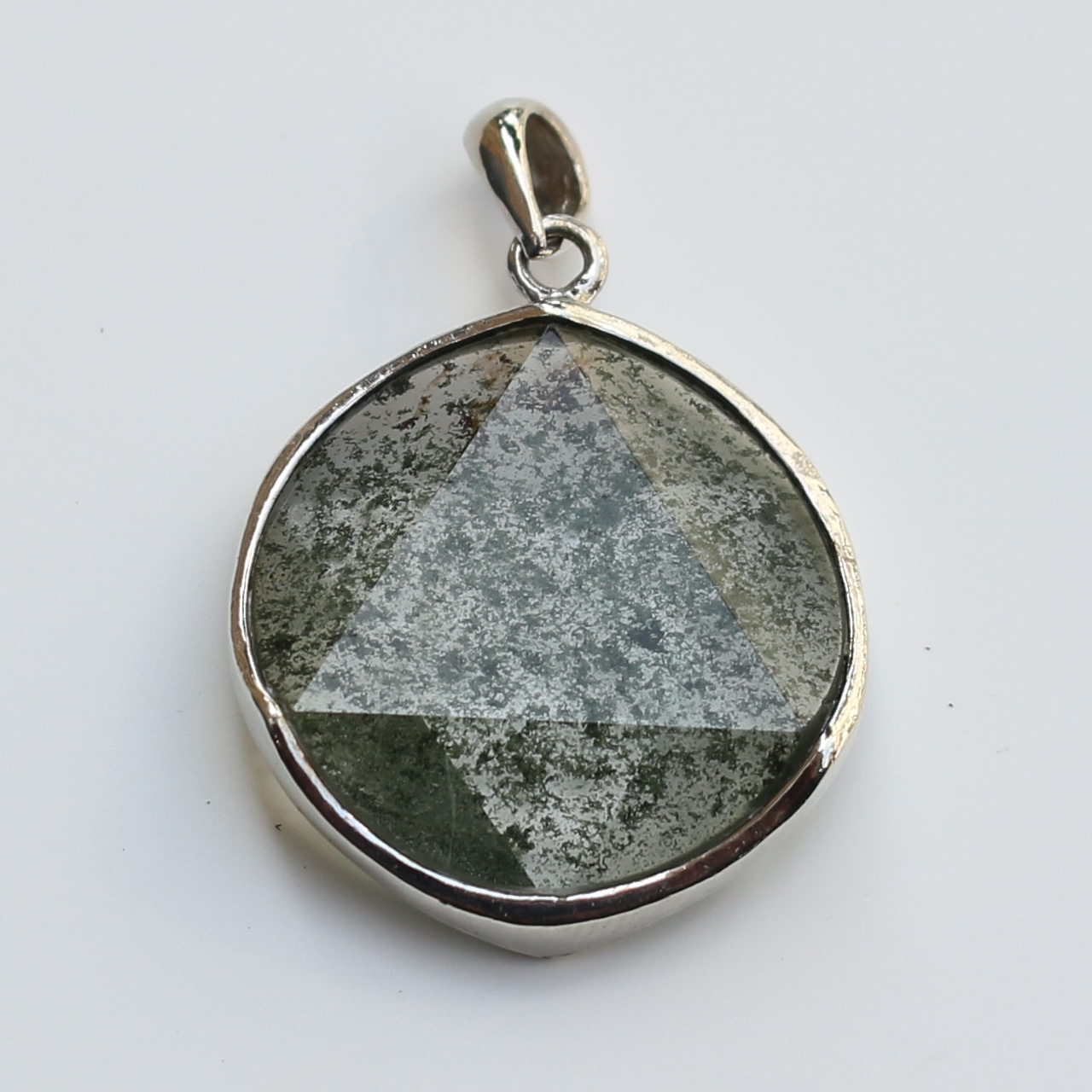 ガーデンクリスタル 六芒星カット シルバーペンダントトップ 0526000001・画像4