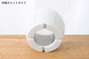 ころん鉢(4.5号サイズ)｜ストーングレー