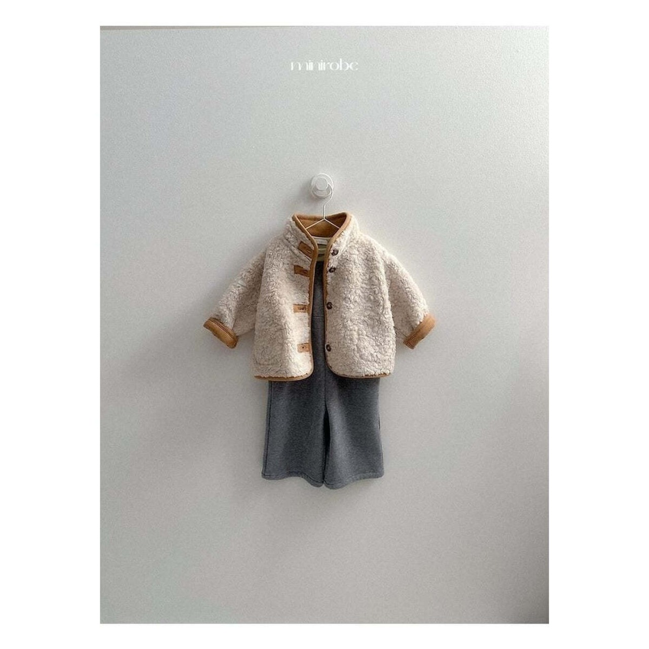 【取寄】minirobe リバーシブルムスタング｜冬服｜韓国子供服
