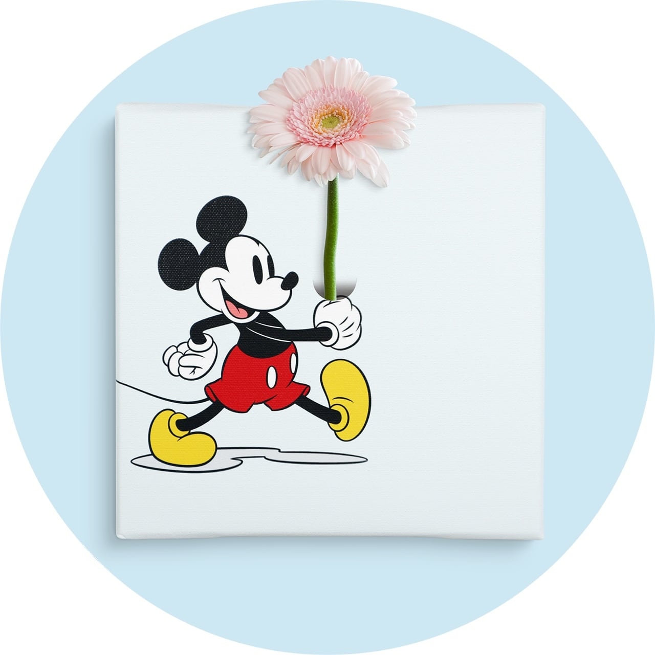 ディズニー アートパネル ミッキー ミッキーマウス 一輪挿し IKE-DSNY