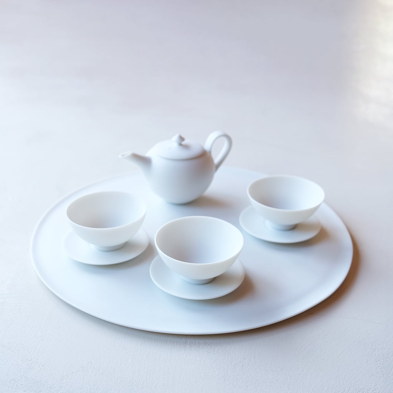 森岡希世子 Kiyoko Morioka 中国茶器 茶托 no.7 | les trois entrepôts