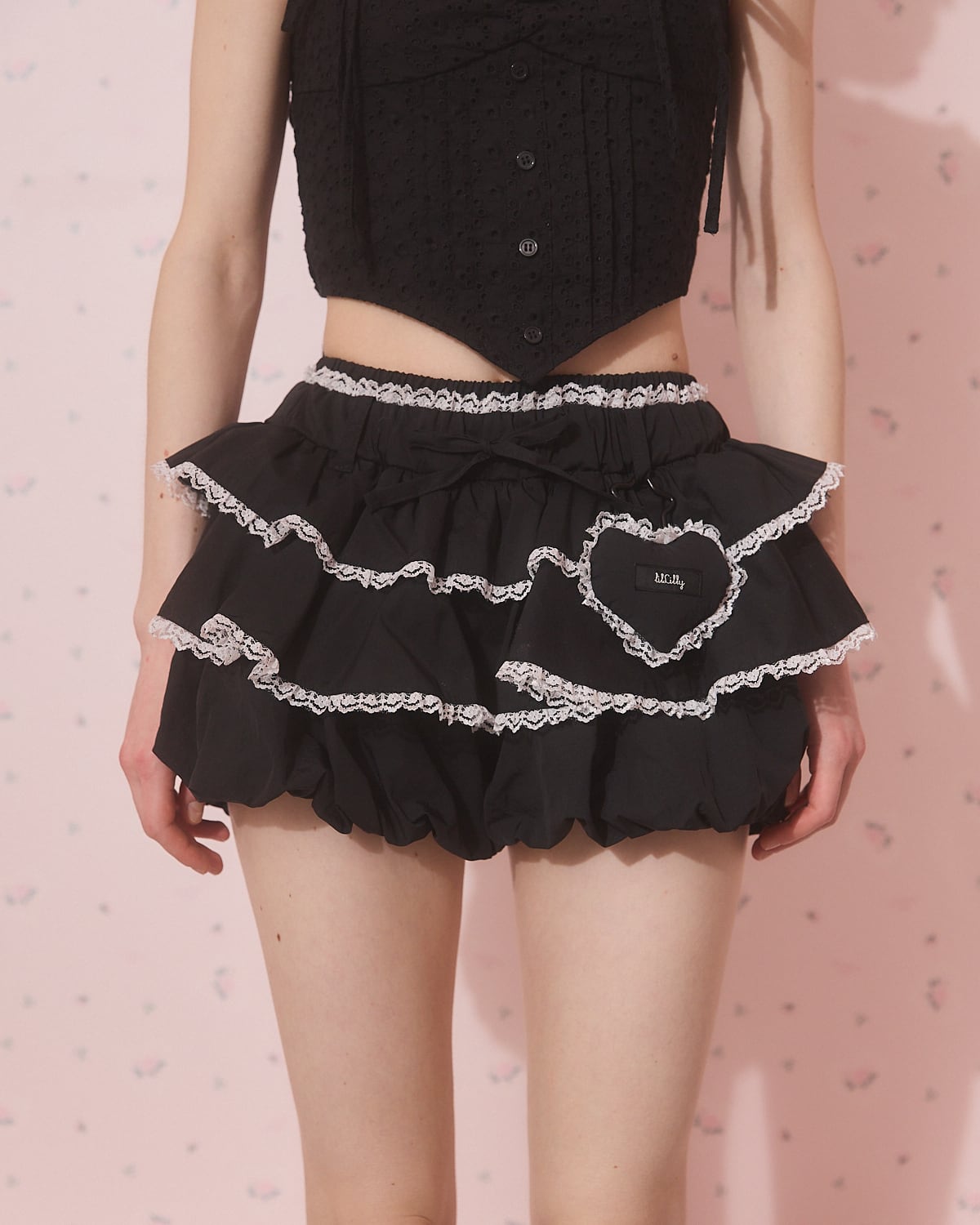 S/S ナイロンバルーンショートパンツ | lilLilly official webstore