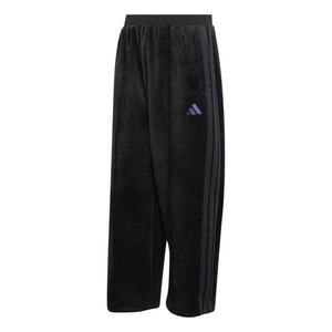 アディダス スタジアム ルーズフィット ベロア フルレングス オープンヘム トラックパンツ[メンズ]DWB95 KV5901 adidas