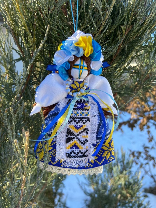 UA.Designer手作りモタンカ（ウクライナの御守り）