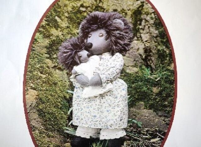 はりねずみの親子人形 ぬいぐるみ キット dunlicraft collectors toy kits イギリス