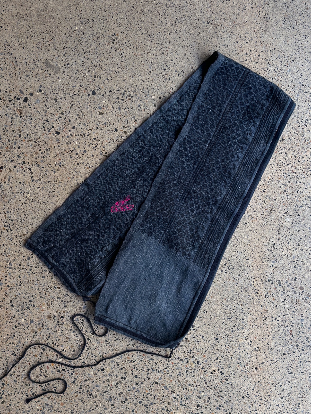 tay original【BLACK and RE-SEW】／Coin Yao tribe Vintage foot cover