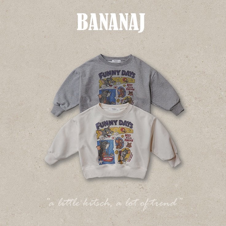 【2点送料無料】«予約»«ジュニアサイズあり»«Banana J» ファニーmtm 2colors