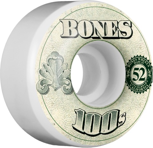 BONES WHEELS / OG 100's　WHT