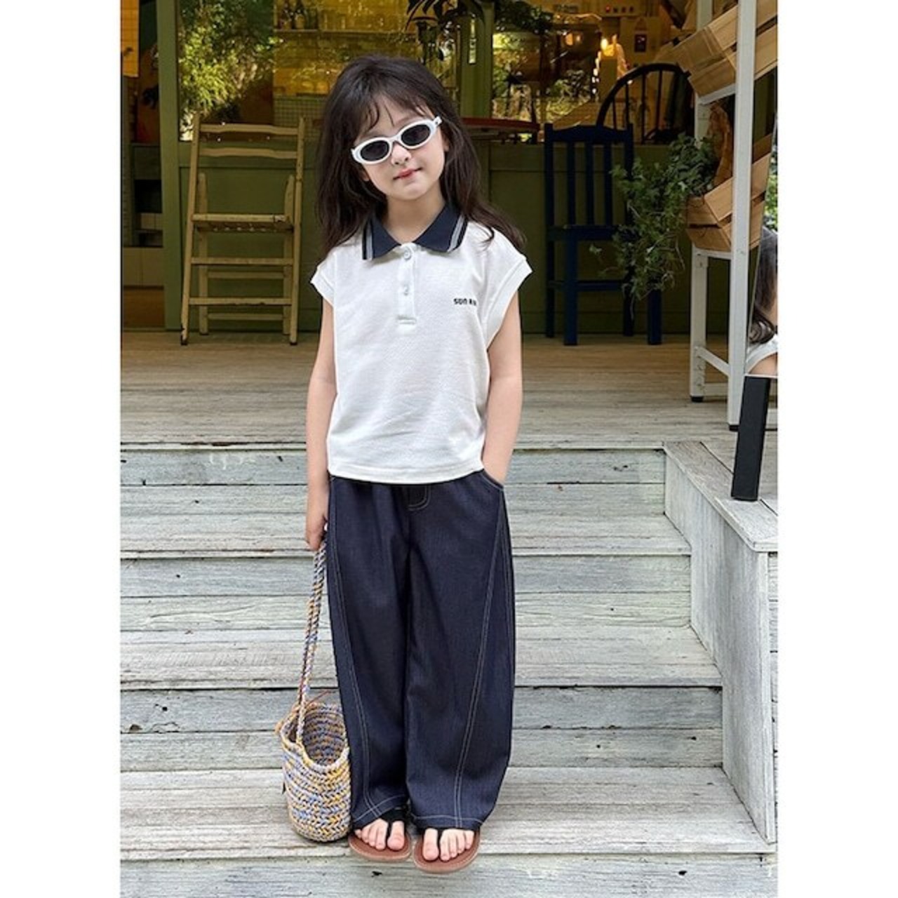 夏カジュアル冷感ジンズ