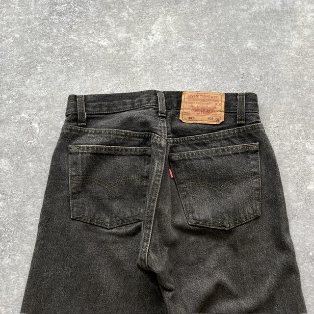 Levi's】80s リーバイス501 ブラックデニムパンツ ジーンズ USA製 80
