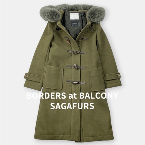 BORDERS at BALCONY sagafurs ボーダーズ アット バルコニ / J&NREUSE レディース アウター