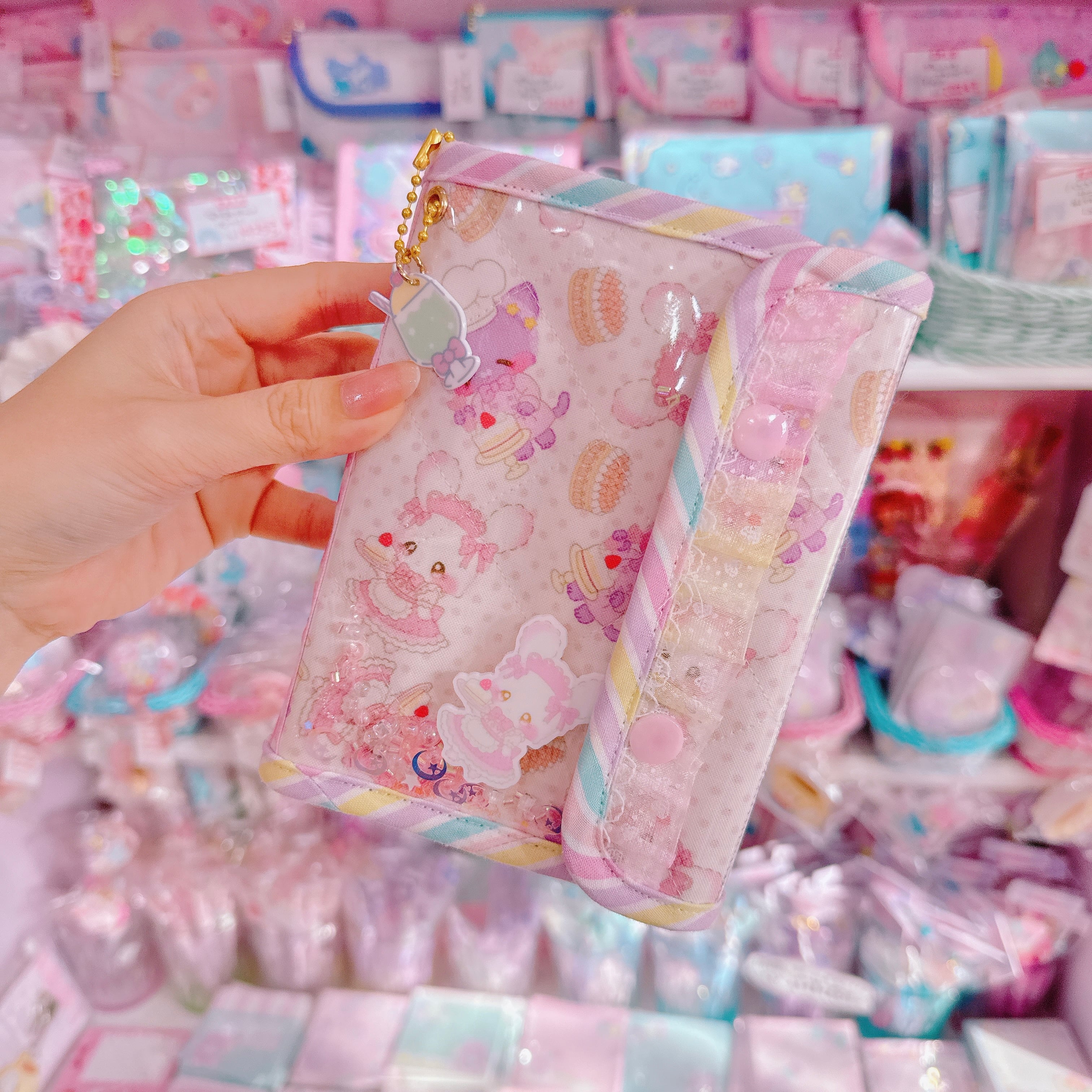 【D8】77-42シール帳バインダーA7（6穴）